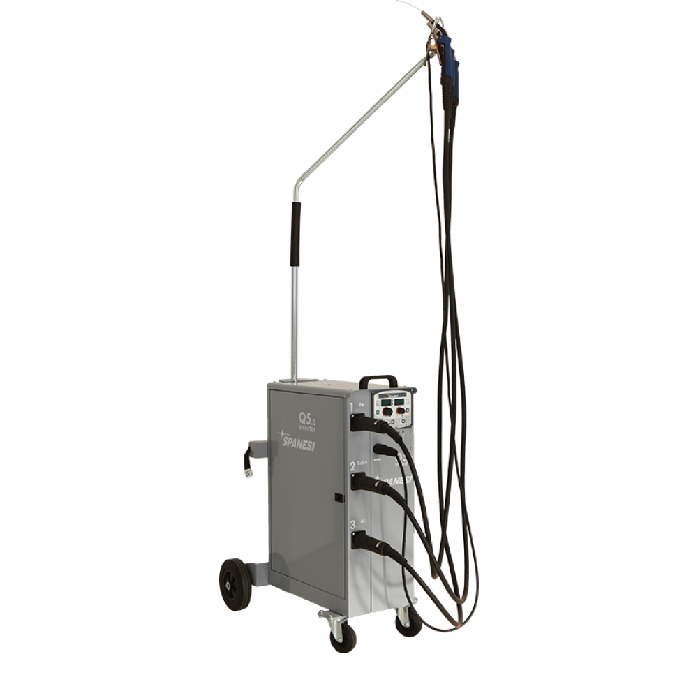 Spanesi Q5.2 multi-material inverter welder