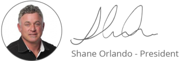 Shane Orlando, President — photo and signature